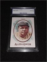 Babe Ruth 2017 Allen & Ginter GEM MT 10