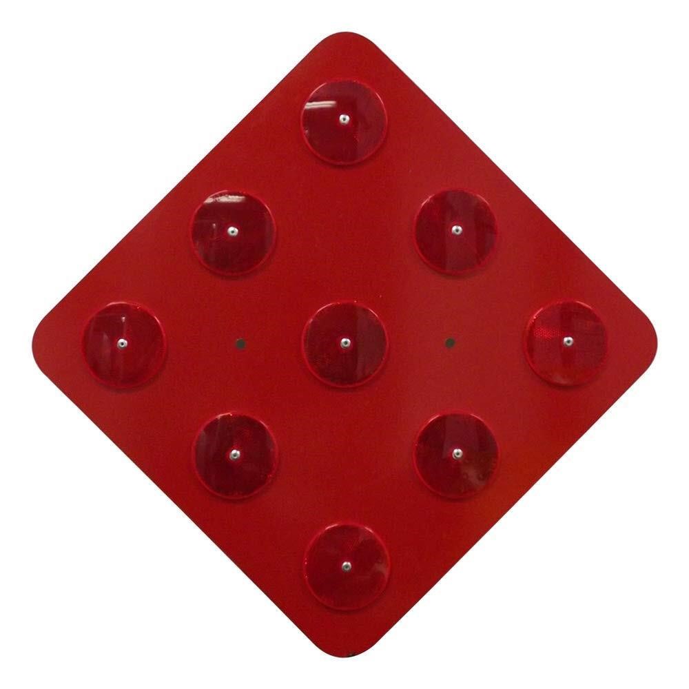 Municipal Supply & Sign Red 9-Button Object Marker