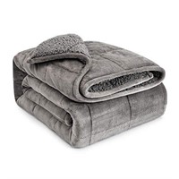 Sivio Sherpa Fleece Weighted Blanket for Adult 20