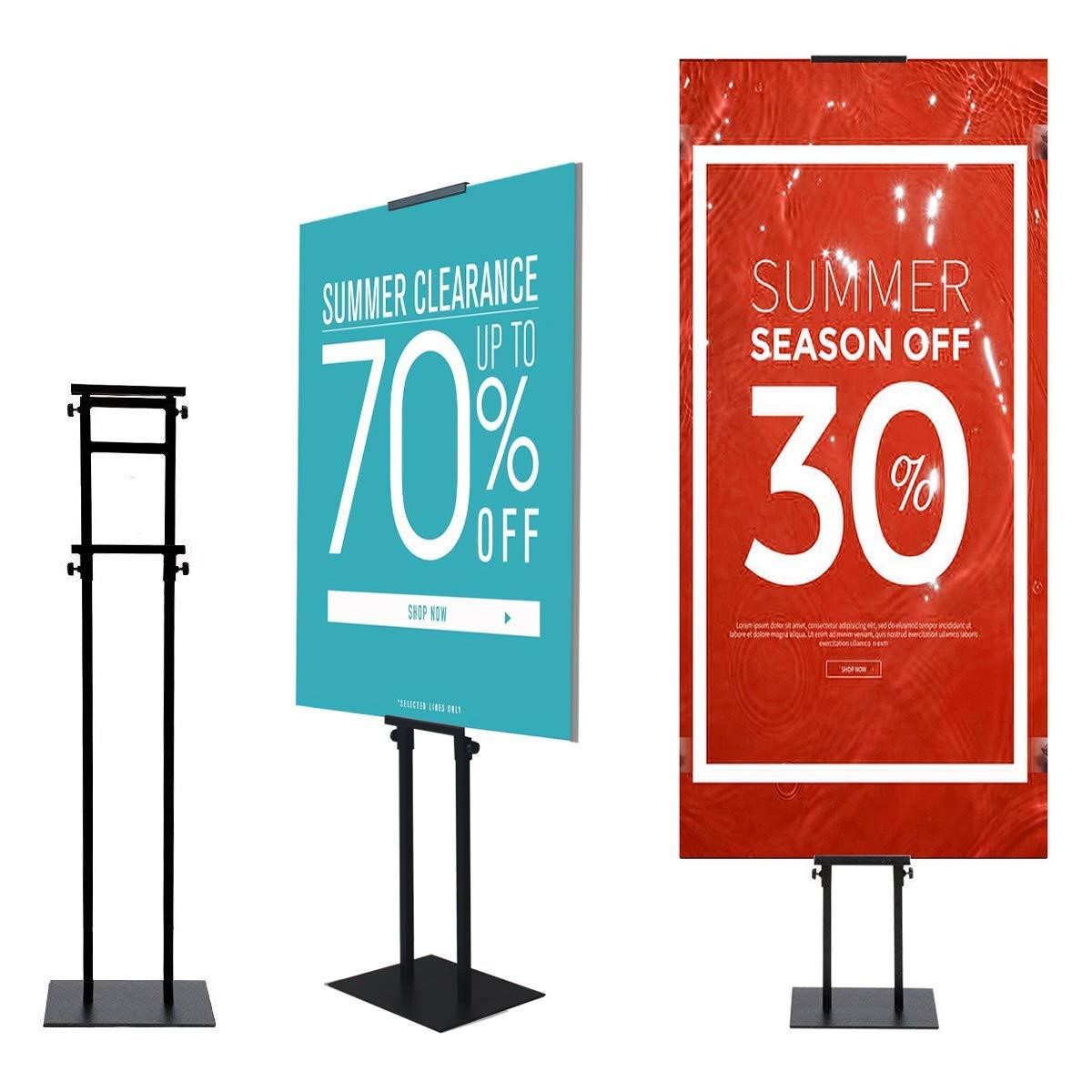 YDisplay Double-Sided Poster Stand for Display Hea