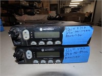 (2)CM300 32 channel radios