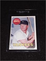 1969 Topps Mickey Mantle New York Yankees