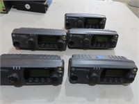 (5)Motorola PM1500 controls.