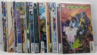 (II) Comics featuring Aquaman, Batman, Buffy, and