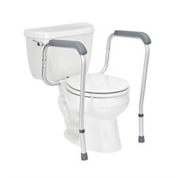 Medline Toilet Safety Rail For Seniors with Easy I