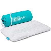 BLISSBURY 2.6 Inch Ultra Thin Pillow for Sleeping