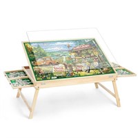 SIMPLGIRL 1500PCS Portable Puzzle Table with Legs,