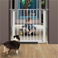 ZJSF Auto Close Retractable Dog Gate for The House