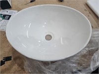 Tysun Oval Vessel Sink - 16" x 13" Egg Shape Bathr