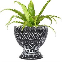 YQSLYSF 8 Inch Ceramic Planter for Indoor Plants w