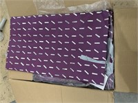 Box of 50 Polybags Purple Gift Bags 28.94” x 16.73