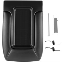 SCITOO Auto Black Center Console Lid Kit Replaceme