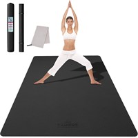 CAMBIVO Large Yoga Mat (6'x 4'), Extra Wide Workou