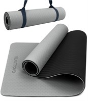 **READ DESC** Yoga Mat with Strap, 1/3 Inch Extra
