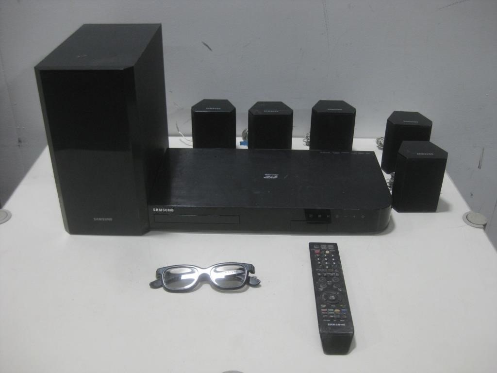 Samsung Home Entertainment System W/3d Blu Ray See