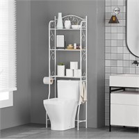 HOME BI Over The Toilet Storage Shelf, 3-Tier Over