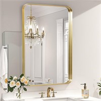 BEVERDY Wall Mirror for Bathroom, 20"x 30" Bathroo