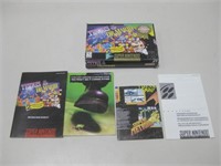 Empty Tetris & Dr. Mario SNES Video Game Box