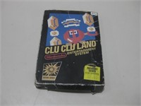 Empty CLU CLU Land NES Video Game Box