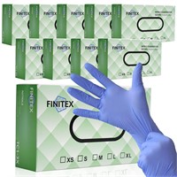 FINITEX Nitrile Disposable Medical Exam Gloves - P