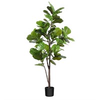 CROSOFMI Artificial Fiddle Leaf Fig Tree 65 Inch F