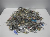 Unsearched Fashion Costume Jewelry 14lbs