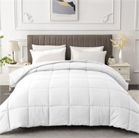 MATBEBY Comforter Duvet Insert - All Season White,