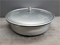 Serving Dish W Divided Glass Insert
