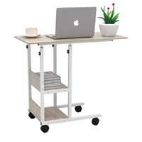 JACENTHOME Home Office Desk 31x16'' Moveable Heigh