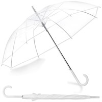 Liberty Imports Large Clear Umbrella, Rain Windpro