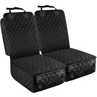 PETICON Waterproof Front Seat Car Cover 2 Pack, Fu