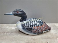 Wooden Loon Carving