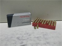 Box Of Federal 357 SIG 125 GR. Ammo 50 Rounds