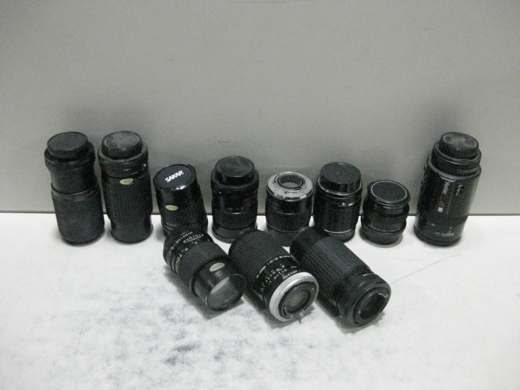 Various Camera Lenses