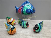 Hand Painted Ceramic Fish