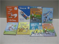 Eight  Assorted Dr. Seuss Books