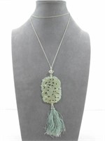 Jade Pendant & Necklace