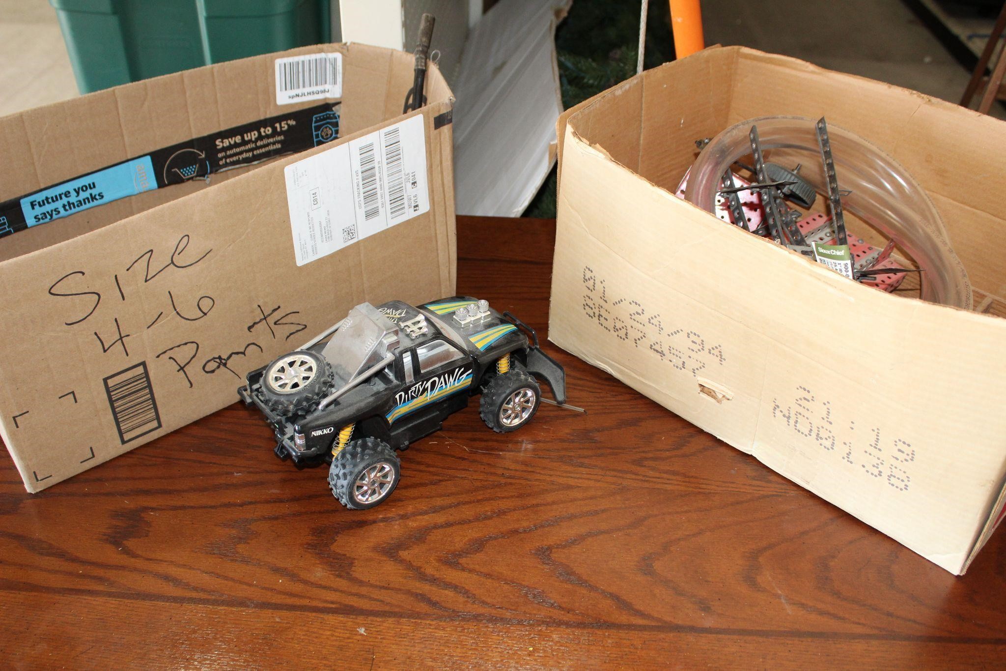 Vintage RC Cars and Other Misc Items