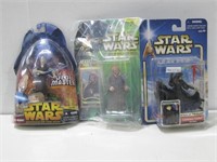 NIP Three Star Wars Action Figures