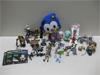 Sonic Plush W/Assorted Toys
