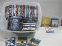 75+ DVDs & Blu-Rays Untested