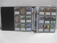 Binder W/Assorted Magic The Gathering Cards