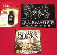 NEW- BIG BUCKS DVD - TINKS #69 DOE IN RUT  * +