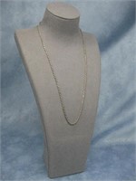 Sterling Silver Tested Necklace Hallmarked