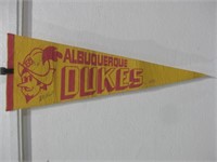 29" Signed Dukes Pennant See Info