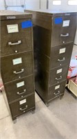 Unique 4 drawer file cabinets 15”x28”x56.5”