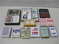 Various Decks Of Playing Cards