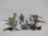 Assorted Jurassic Park Figures