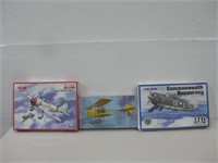 Three Vtg Plane Models