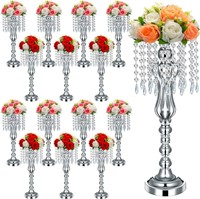 Wedding Centerpieces  Crystal Vase  21.3